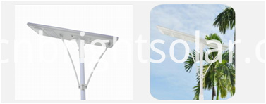 100W All In One Solarstraßenlaterne 100W All In One Solar Street Light